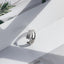 #A043 Full Moissanite Adjustable Band Ring S925 Sterling Silver