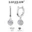 #A011 Moissanite Earrings For Women S925 Sterling Silver