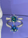 # 90 Gorgeous Colors 1-3Carat Moissanite Ring S925 Sterling Silver