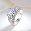 #436 Luxury 5Carat Moissanite Ring S925 Sterling Silver