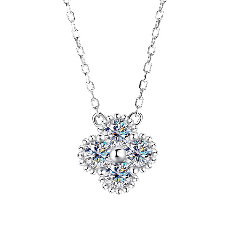 #739 Moissanite Necklace S925 Sterling Silver