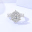 #698 Vintage 1ct Moissanite Ring S925 Sterling Silver