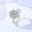 #698 Vintage 1ct Moissanite Ring S925 Sterling Silver