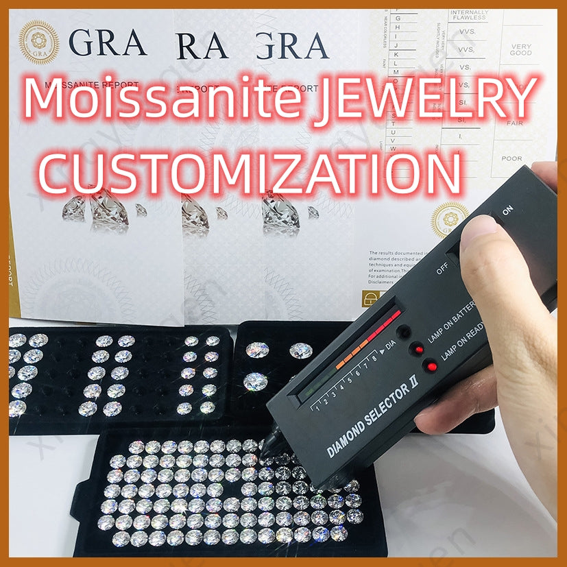 1-5ct Moissanite Custom Jewelry