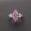 #615 Luxury Marquise 8*14mm Gem Ring 925 Sterling Silver