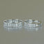 #459 2*4mm Emerald Cut Moissanite Eternity Band S925 Sterling Silver