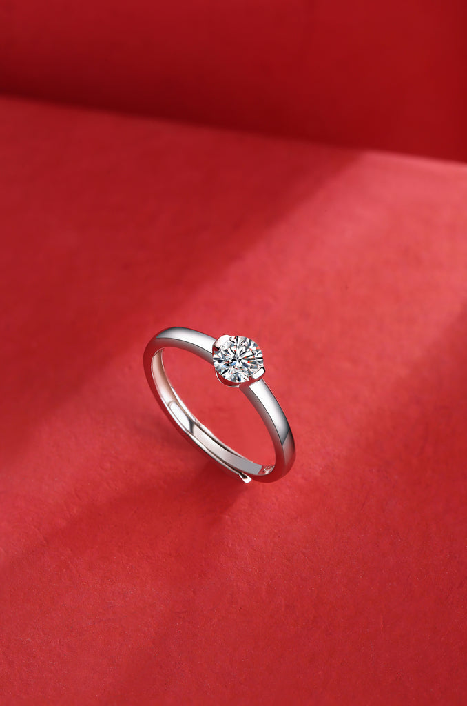 Moissanite Ring