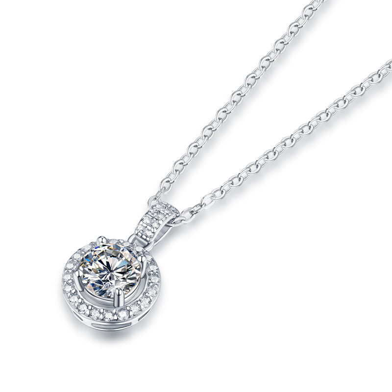 Moissanite   Necklace 