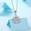 #104 1-5Carat Moissanite Necklace S925 Sterling Silver