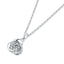 #105 1Carat Moissanite Necklace S925 Sterling Silver