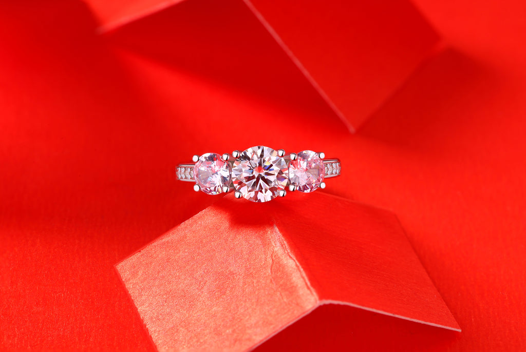 moissanite ring 