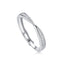 #70 Moissanite Couple Rings S925 Sterling Silver