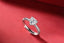 #67 1Carat Heart Moissanite Ring S925 Sterling Silver