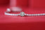 #102 3 Stones Moissanite Bracelet S925 Sterling Silver