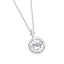 #111 1Carat Moissanite  Necklace Floating Design S925 Sterling Silver