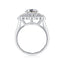 #75 Luxury 2Carat Moissanite Ring S925 Sterling Silver