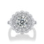 #75 Luxury 2Carat Moissanite Ring S925 Sterling Silver