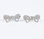 #573 2carat Moissanite Bracelet 4 Sweets Desgin Stud Earring Set 925 Sterling Silver