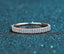 #477 Moissanite Ring Band S925 Sterling Silver