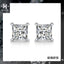 # 233 Moissanite Princess Cutting Earing Ear Stud 0.5-2Carat S925 Sterling Silver