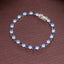 #351  Zircon S925 Sterling Silver Bracelet