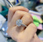 #253 Unique 5carat Moissanite Ring 925 Sterling Silver