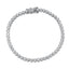 #551 All Moissanite Bracelet S925 Sterling Silver