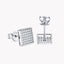 #544 All Moissanite Ear Stud Earring S925 Sterling Silver