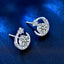 #50 1Carat Cute Moissanite Earing S925 Sterling Silver