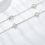 #510 Gorgeous  All Moissanite  Necklace S925 Sterling Silver