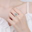 #169  1-2Carat Oval Moissanite Women Ring S925 Sterling Silver