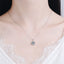 #108 0.5-5Carat Moissanite Necklace S925 Sterling Silver