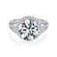 #55 Gorgeous 5Carat  Moissanite Women Ring S925 Sterling Silver