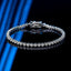 #551 All Moissanite Bracelet S925 Sterling Silver