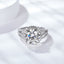 #55 Gorgeous 5Carat  Moissanite Women Ring S925 Sterling Silver