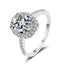 #169  1-2Carat Oval Moissanite Women Ring S925 Sterling Silver