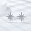 #53 Gorgeous Unique All Moissanite Earing S925 Sterling Silver